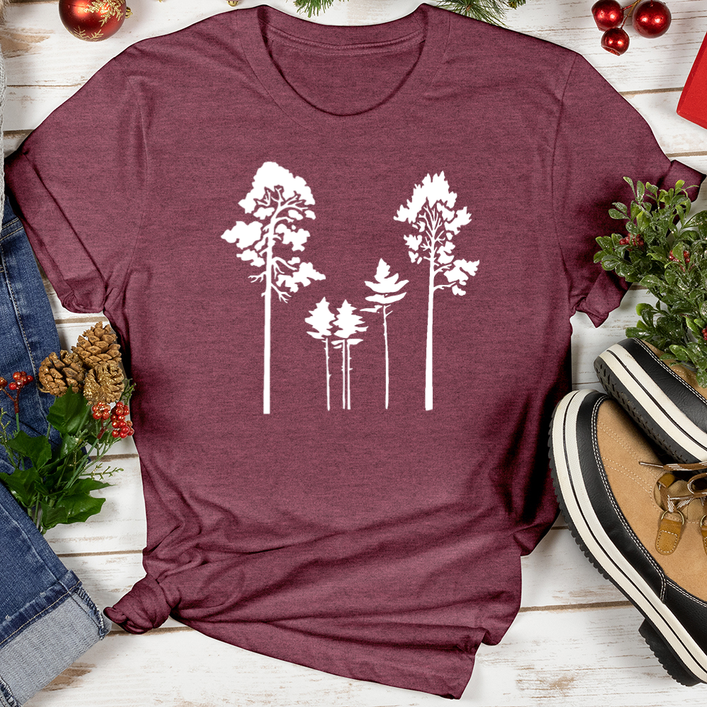 Rocky Mountain Trees Softstyle Tee