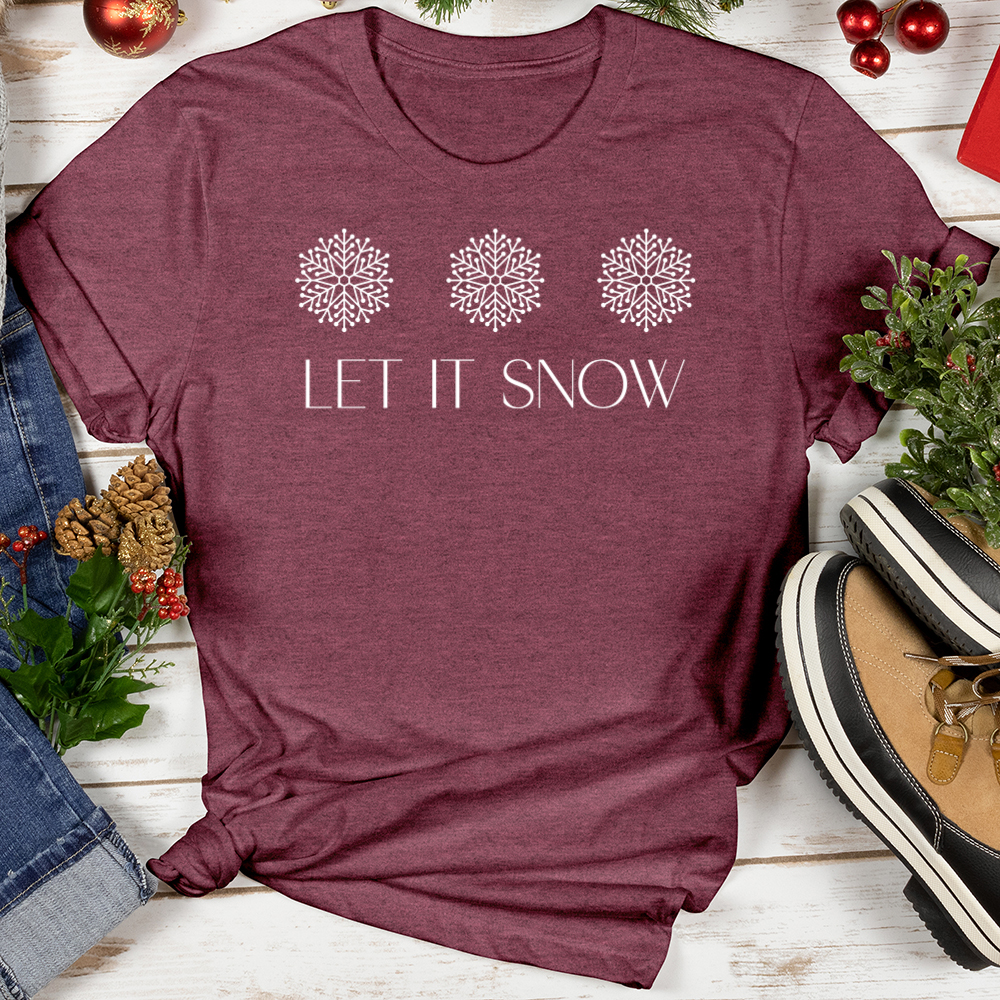 Let It Snow Softstyle Tee
