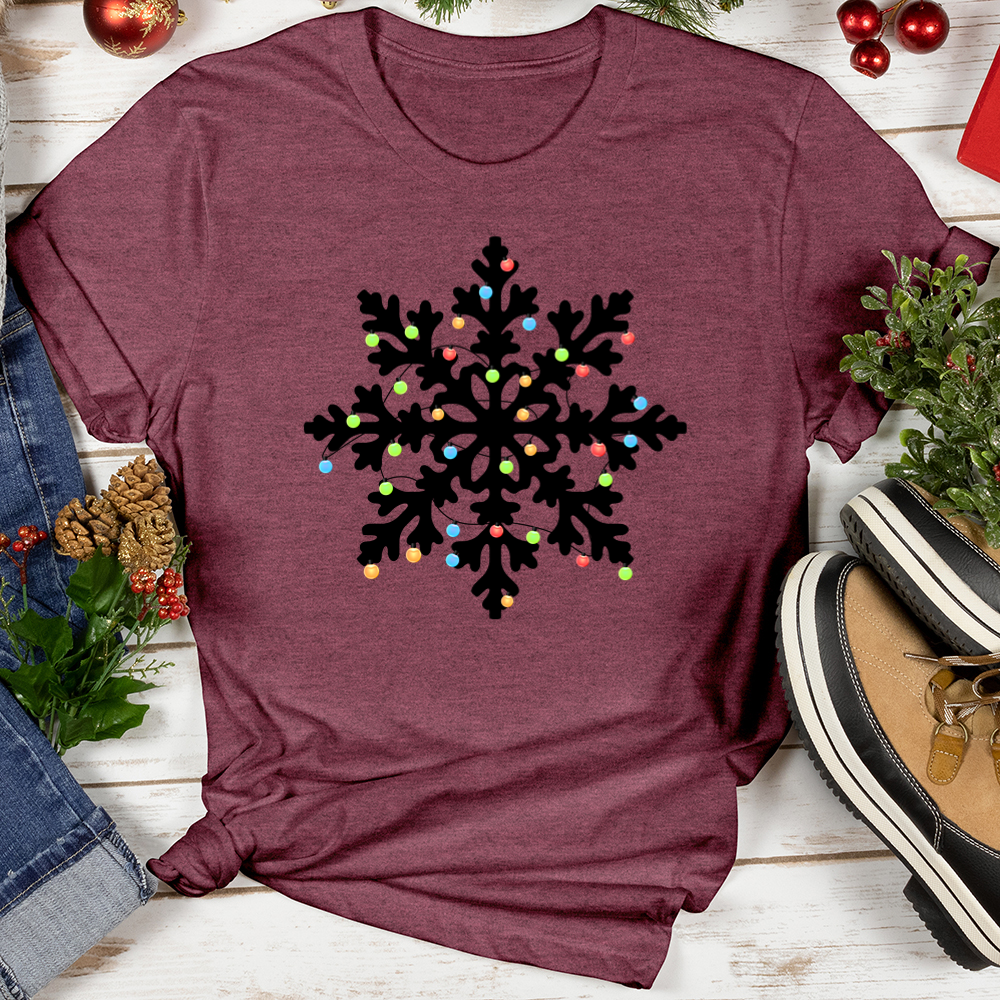 Snowflake Lights Softstyle Tee