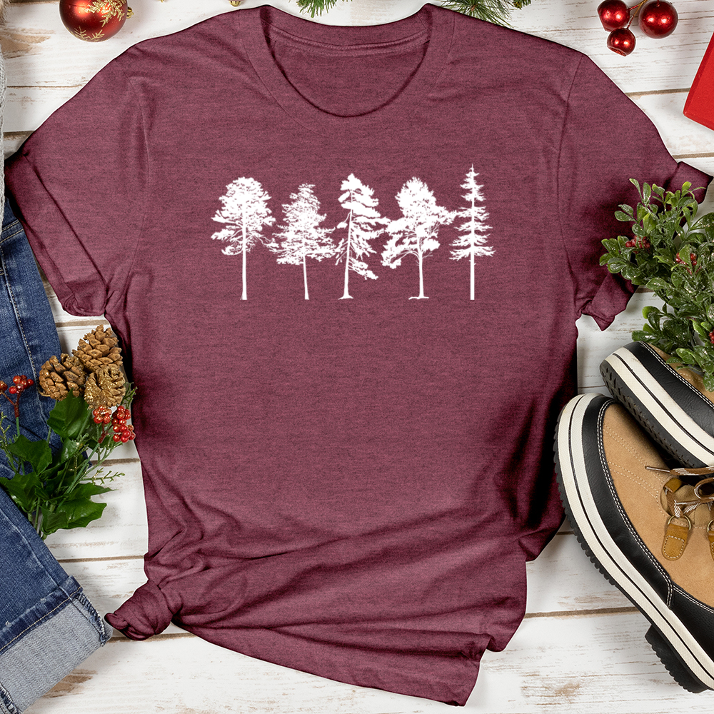 Evergreen Trees Softstyle Tee