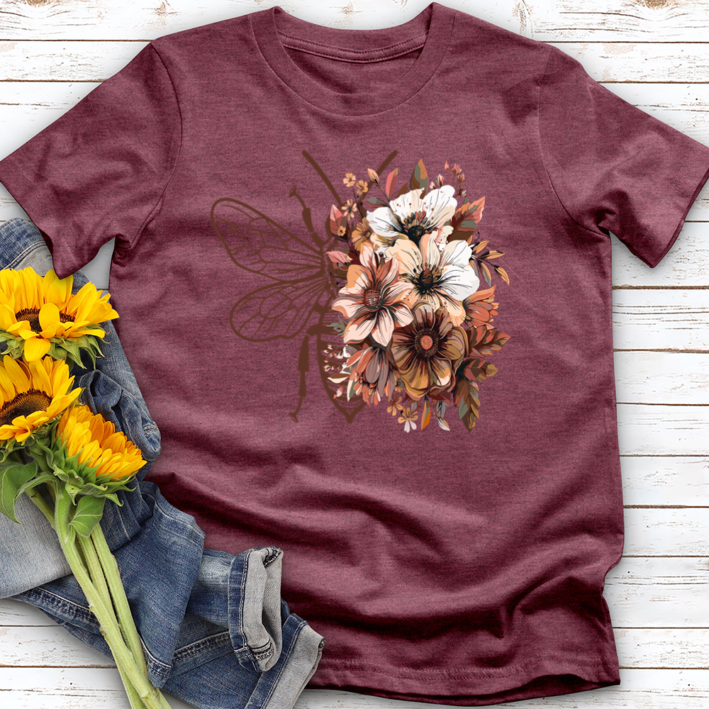 Bee Floral Softstyle Tee