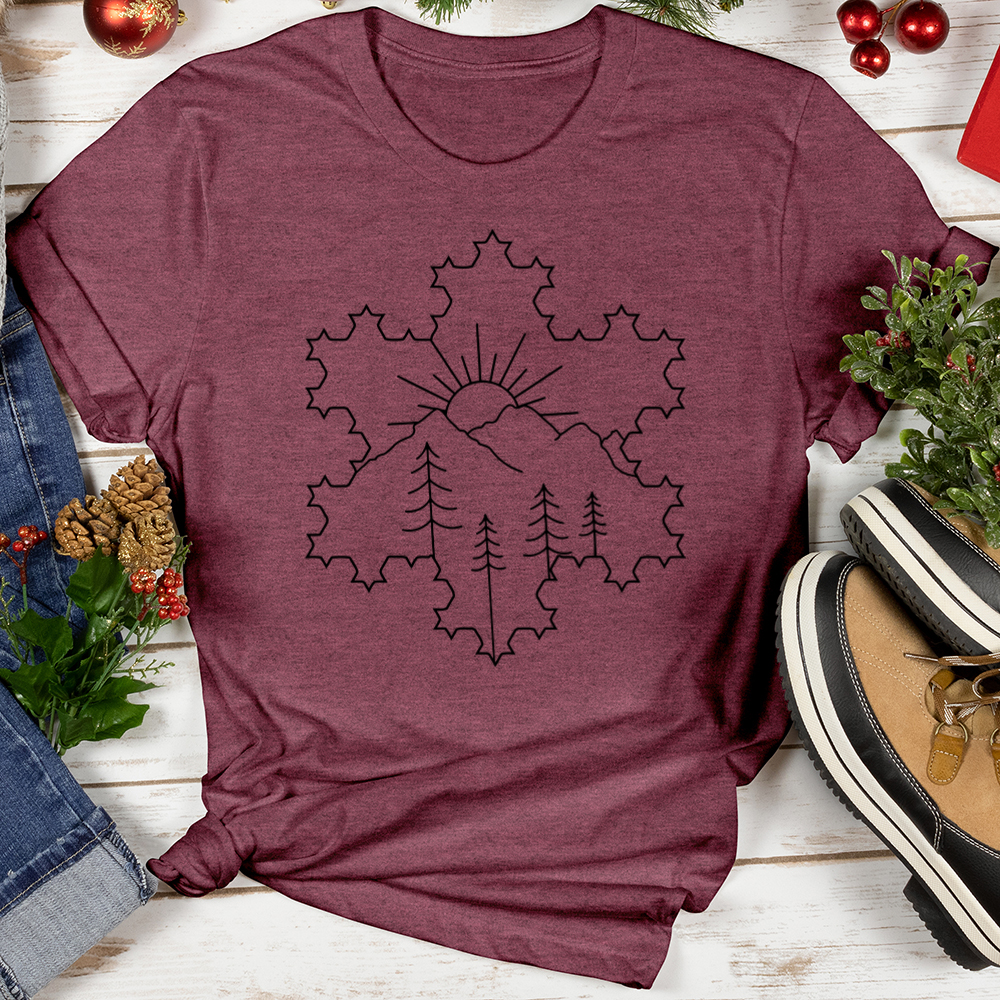 Snow Flake Softstyle Tee