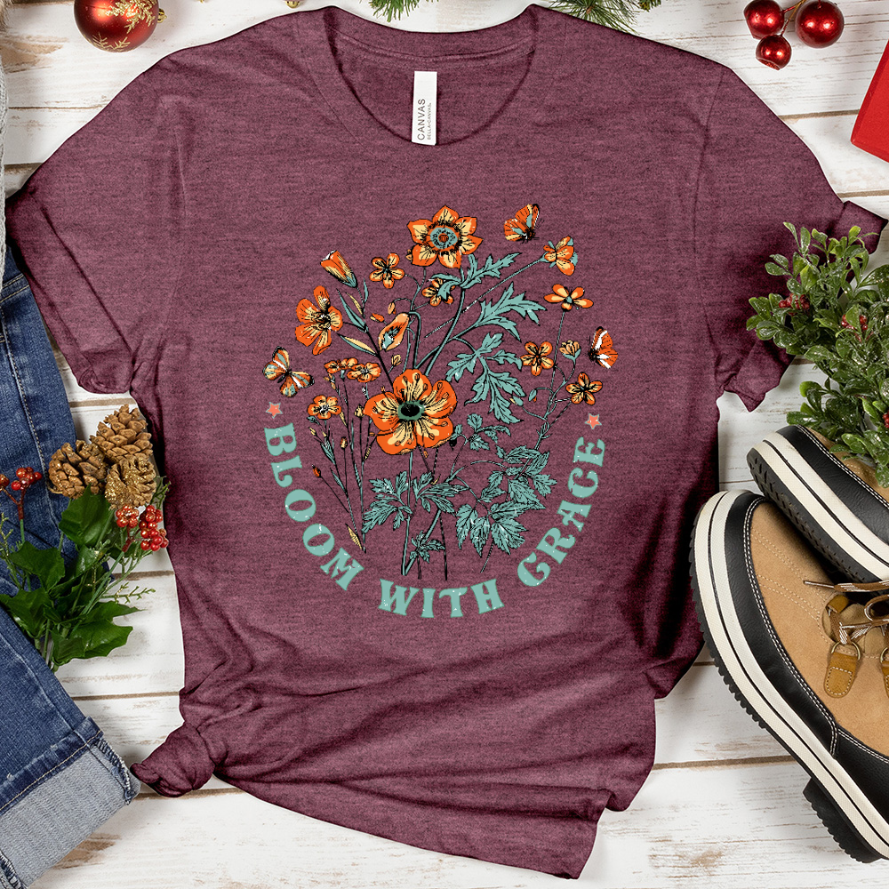 Bloom with Grace Tee