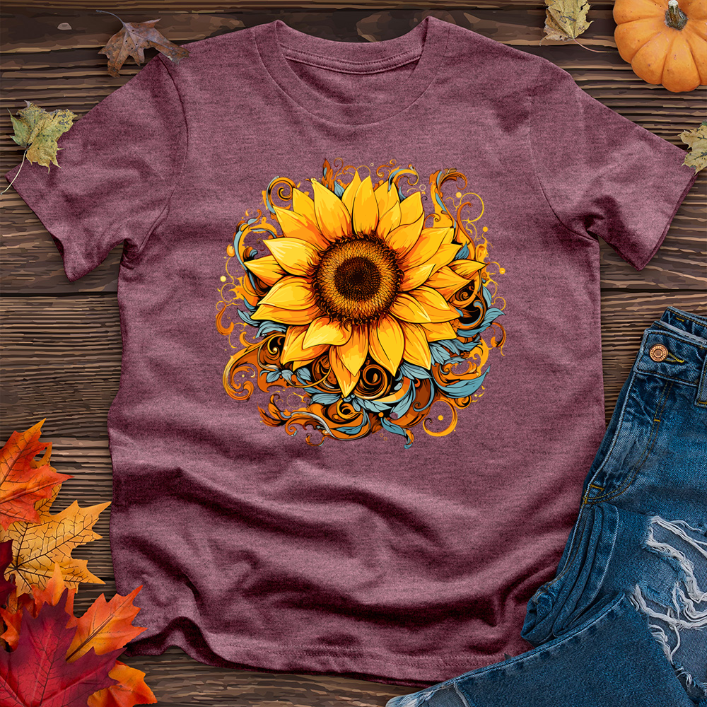 Rippling Sunflower Tee