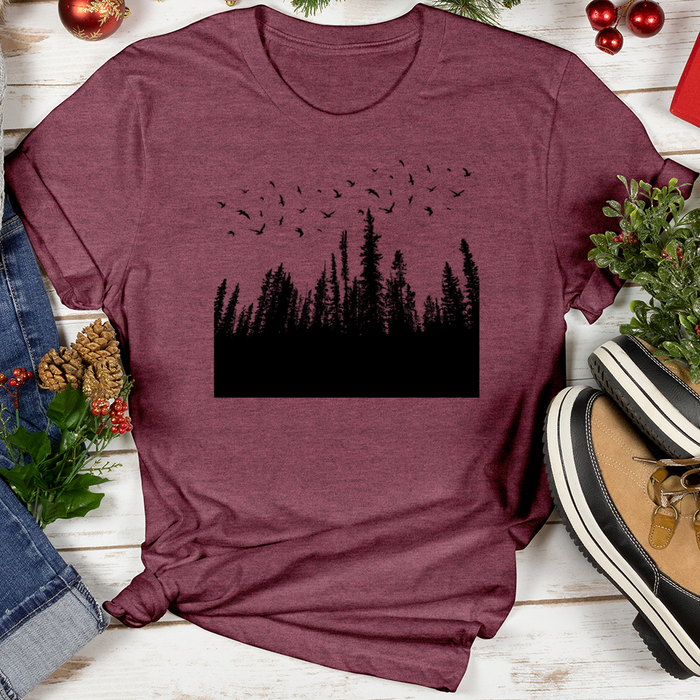 Eerie Woods Softstyle Tee