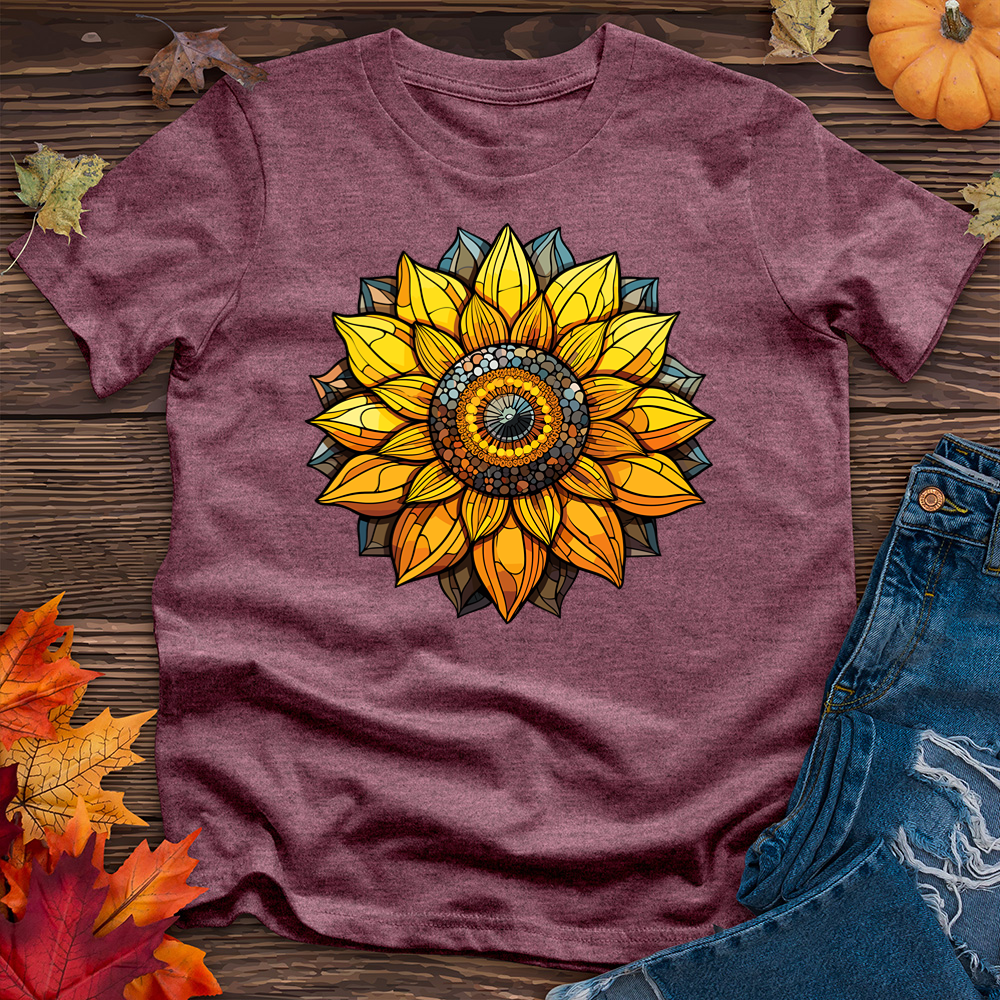 Vibrant Tile Sunflower Tee