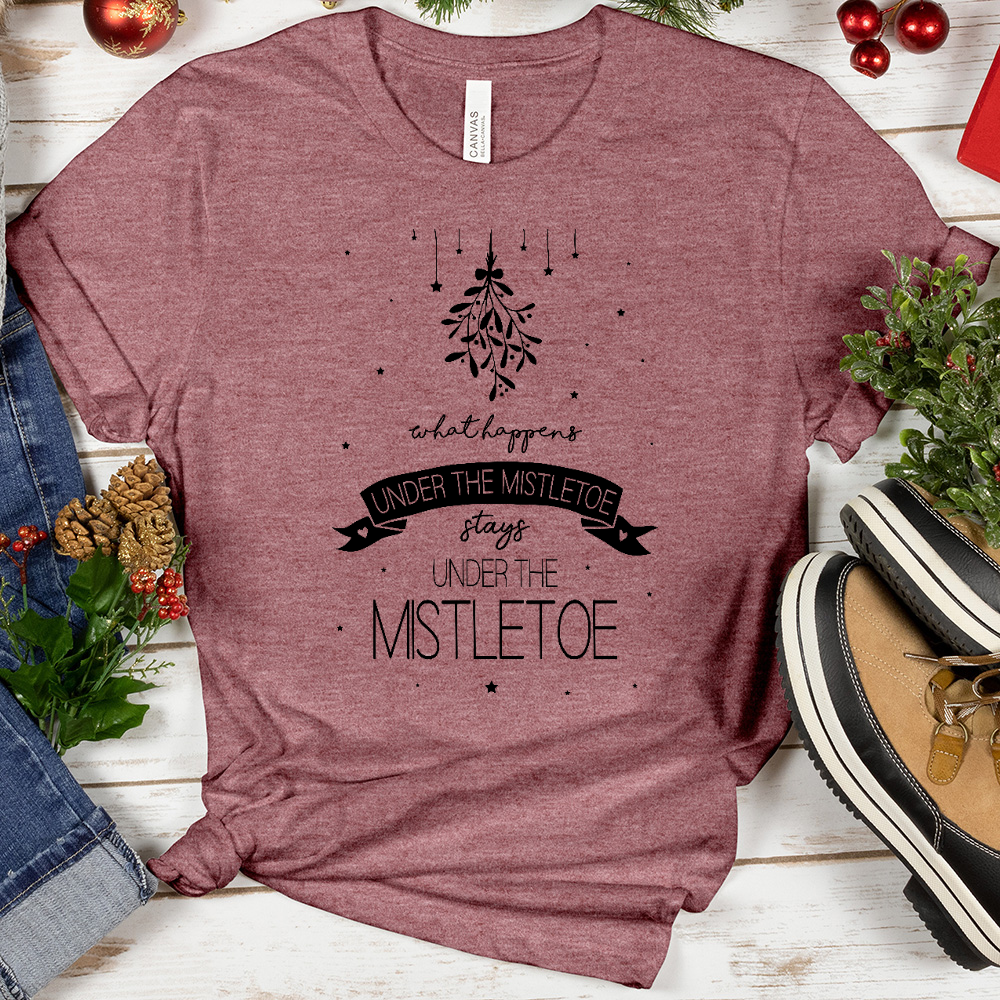 VIP What Happens Under the Mistletoe 01 Tee