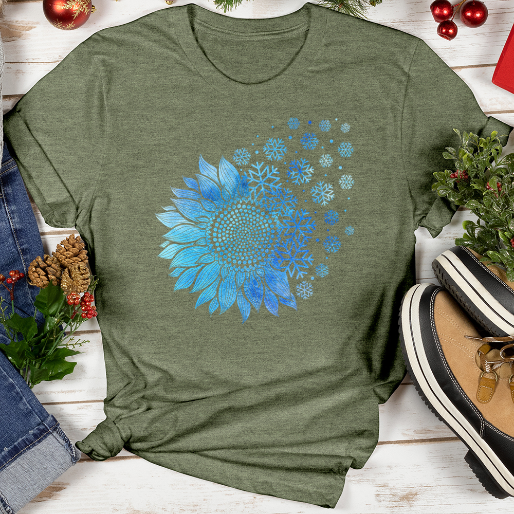 Sunflower Snow Flake Softstyle Tee