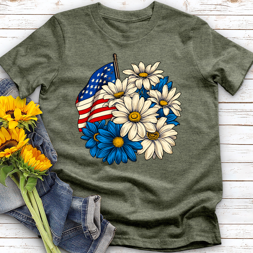 American Daisy Tee