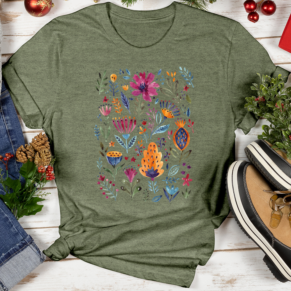 Colorful Garden Softstyle Tee