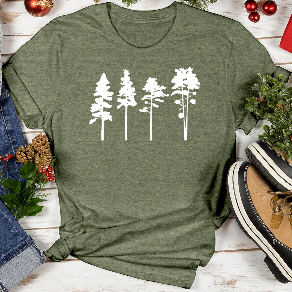 Mountain Trees Softstyle Tee