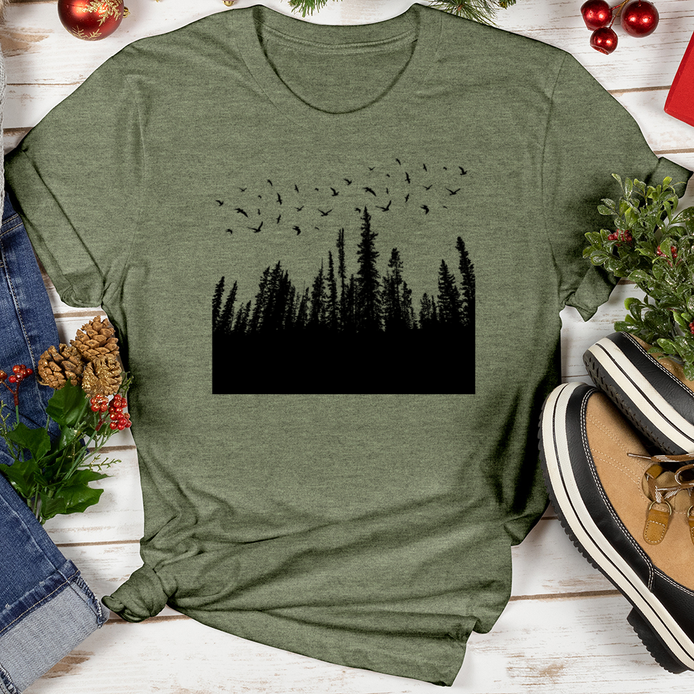 Eerie Woods Softstyle Tee