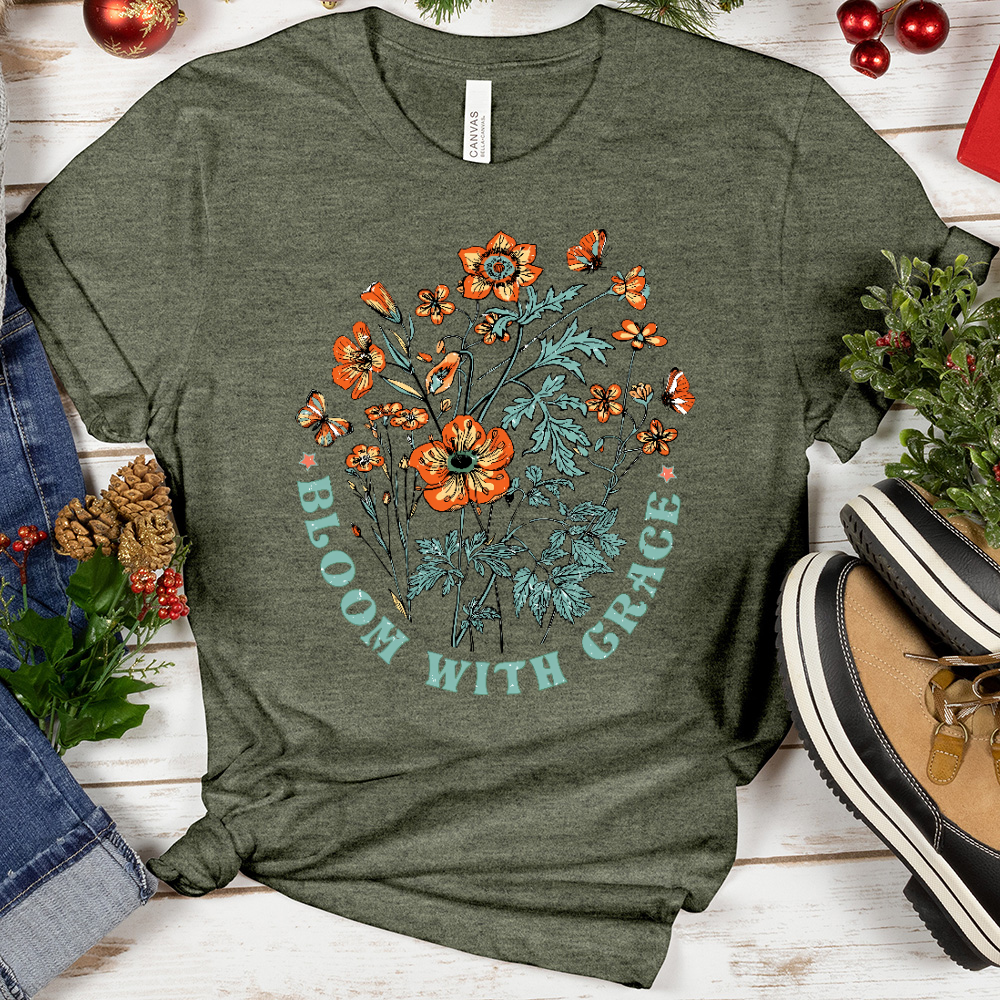 Bloom with Grace Tee