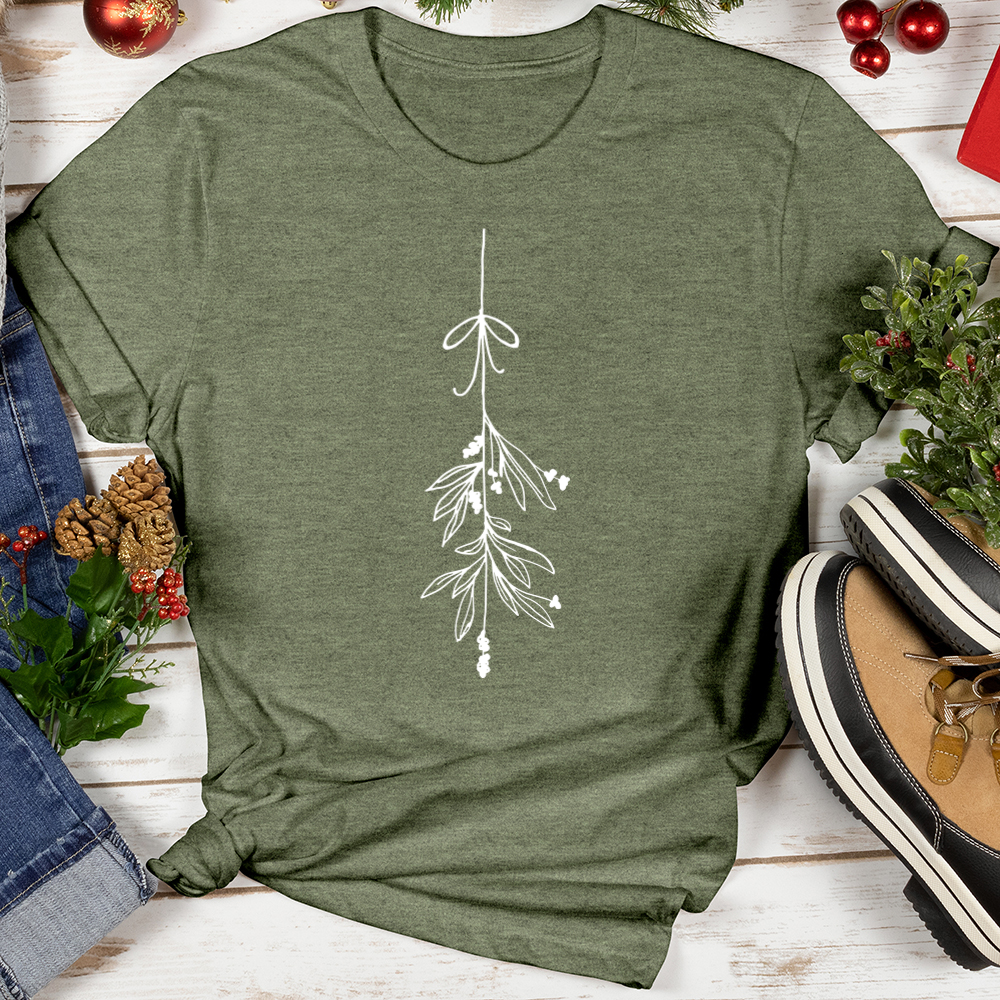 Artistic Mistletoe Softstyle Tee