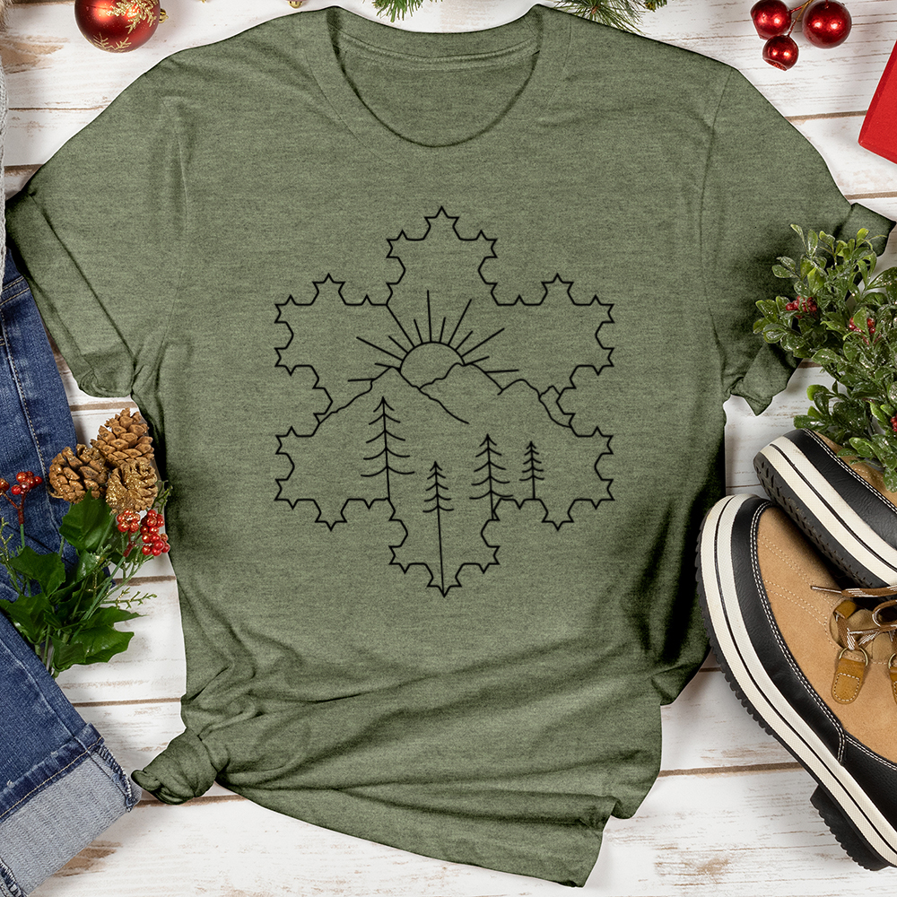 Snow Flake Softstyle Tee