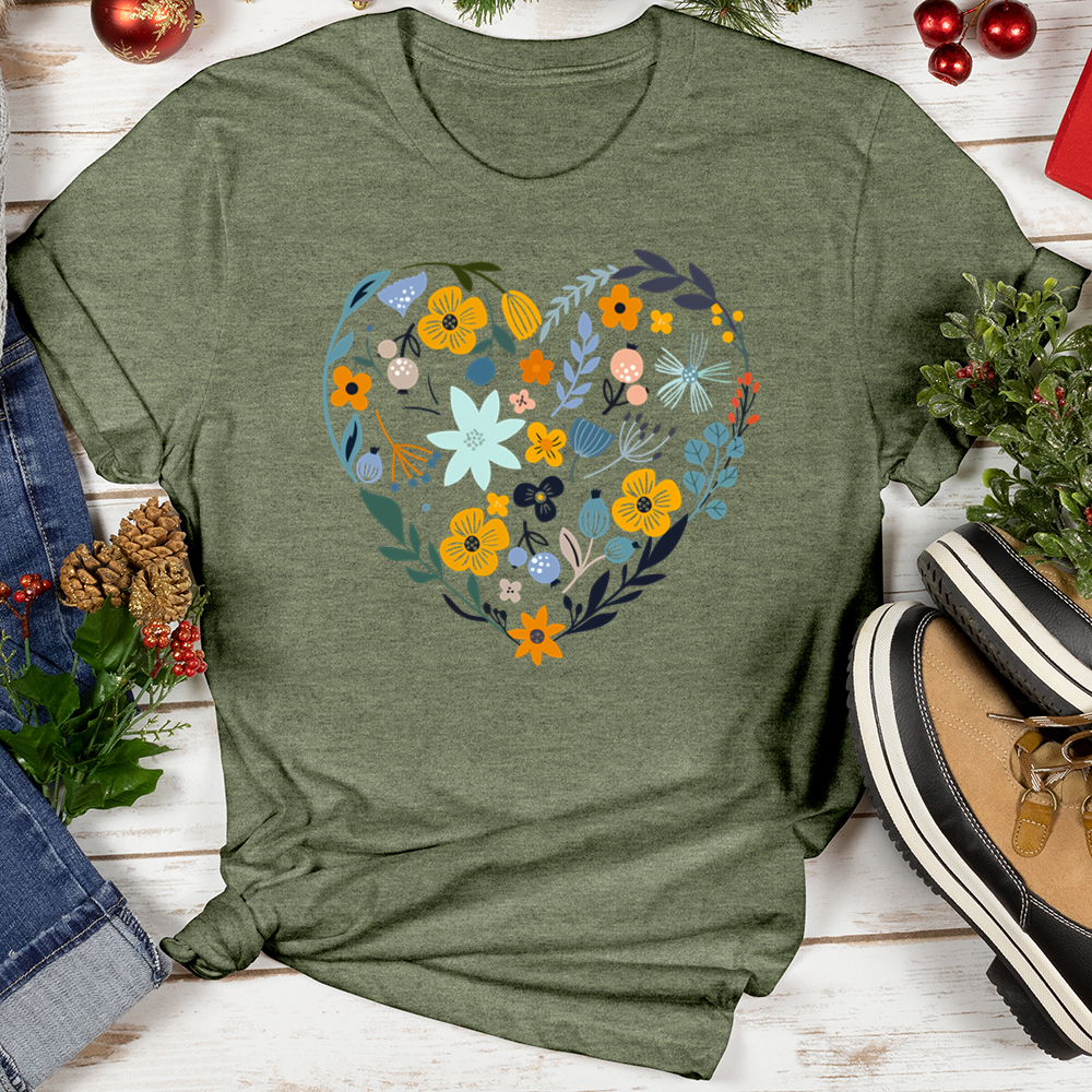 Floral Love Softstyle Tee