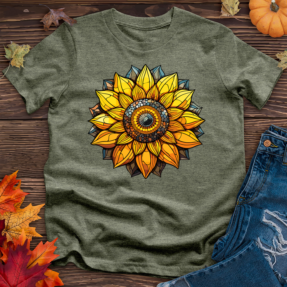 Vibrant Tile Sunflower Tee