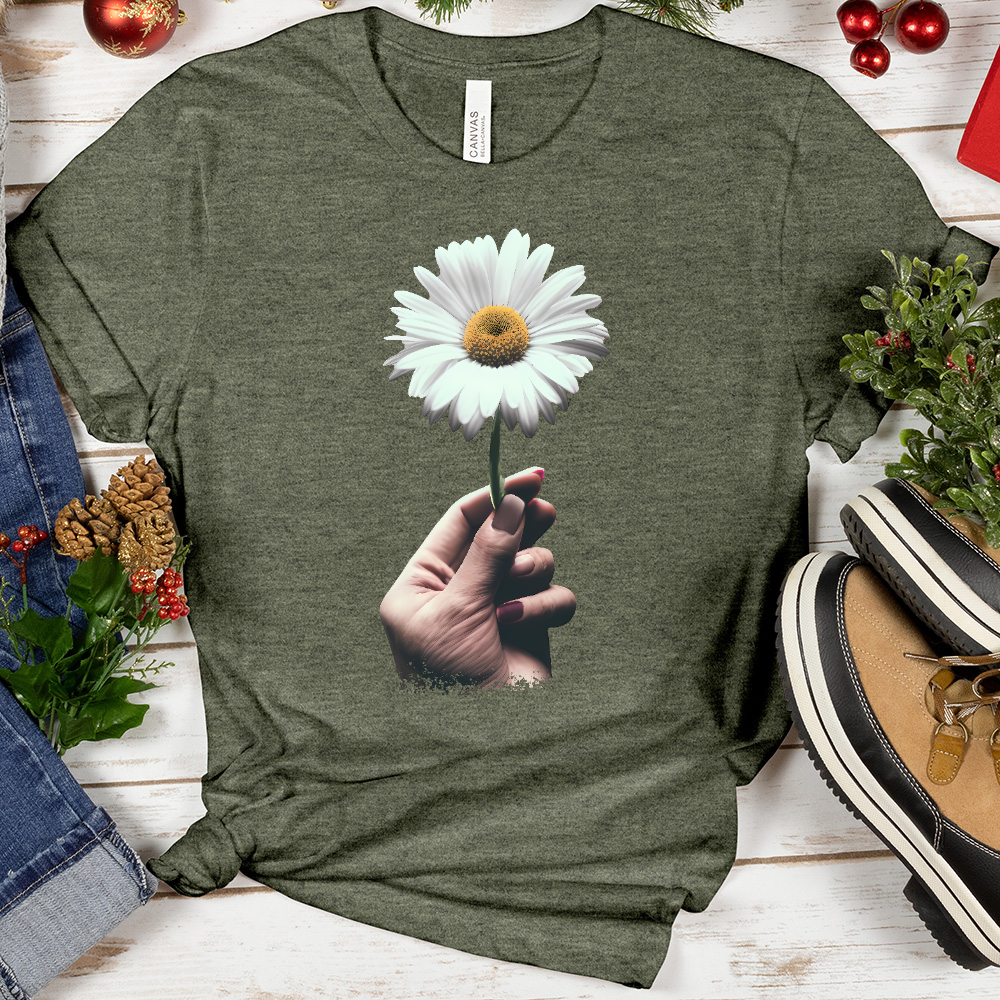 Hand Picked Daisy Tee