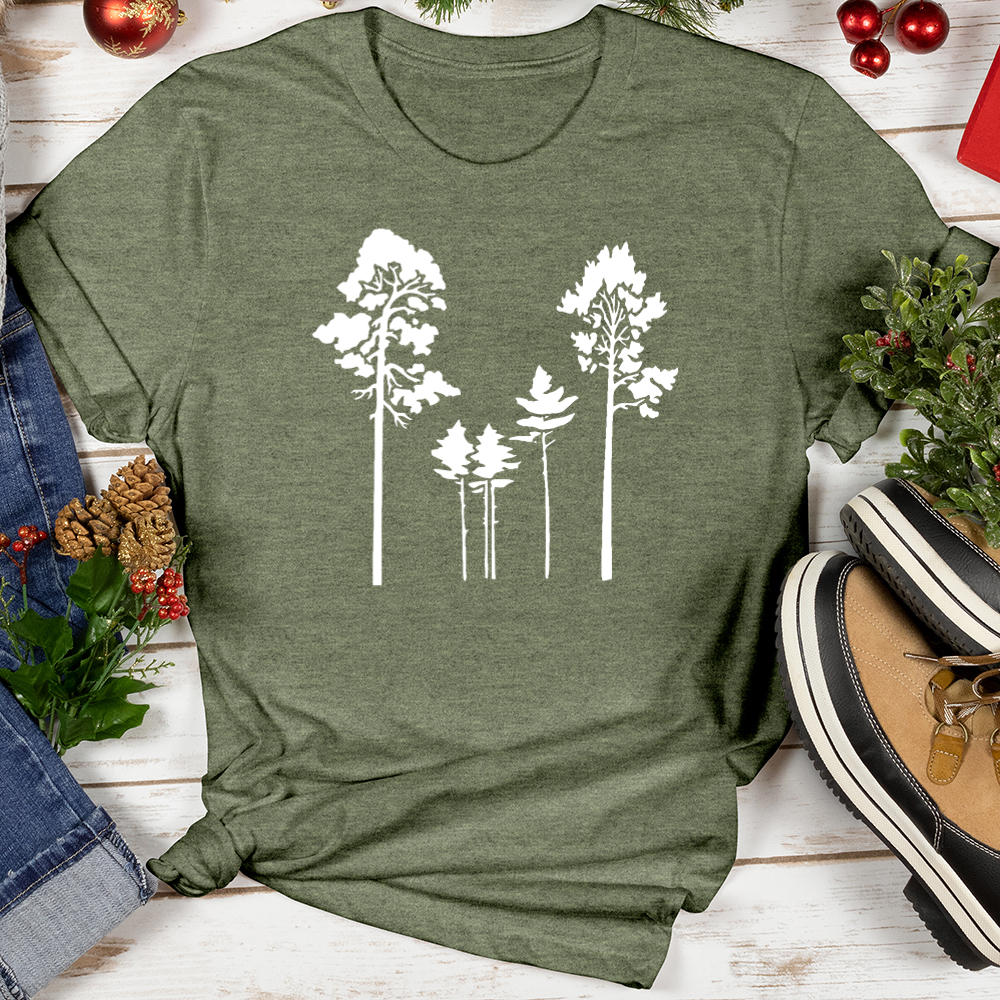 Rocky Mountain Trees Softstyle Tee