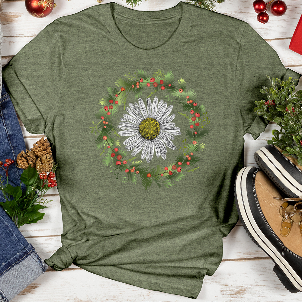 Christmas Lights Daisy Softstyle Tee