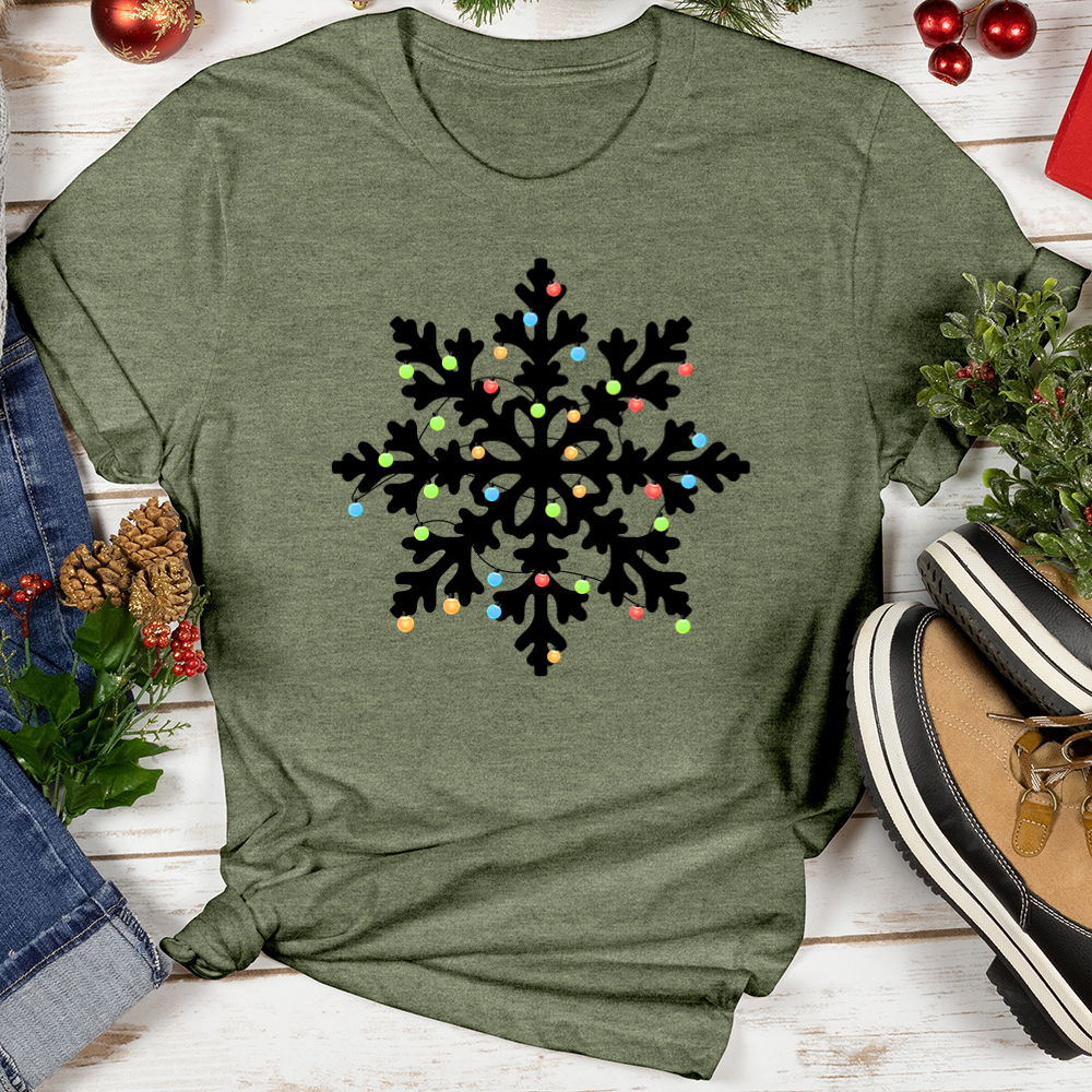 Snowflake Lights Softstyle Tee