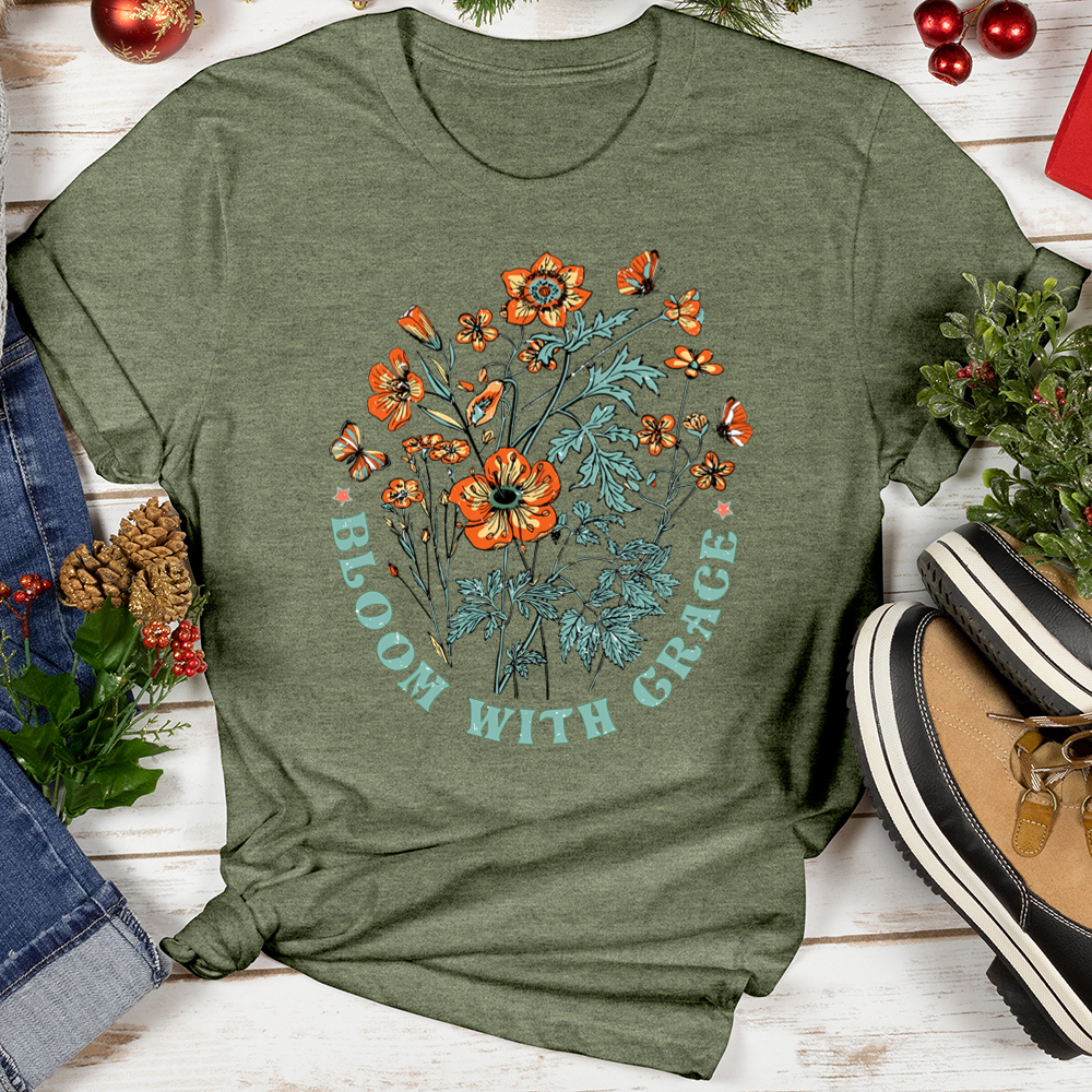 Bloom with Grace Softstyle Tee