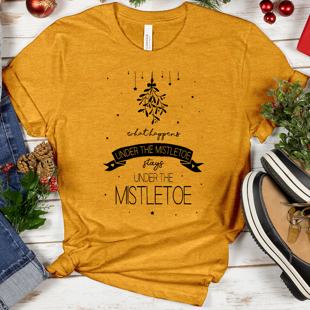 VIP What Happens Under the Mistletoe 01 Tee