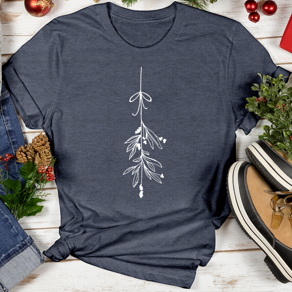 Artistic Mistletoe Softstyle Tee