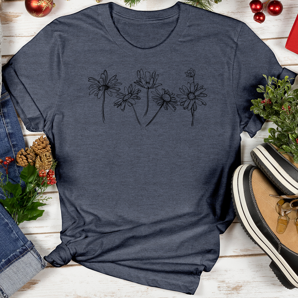 Daisy Minimalist Softstyle Tee