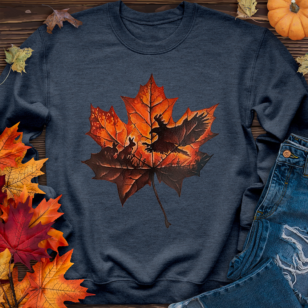 Maple Leaf Crewneck