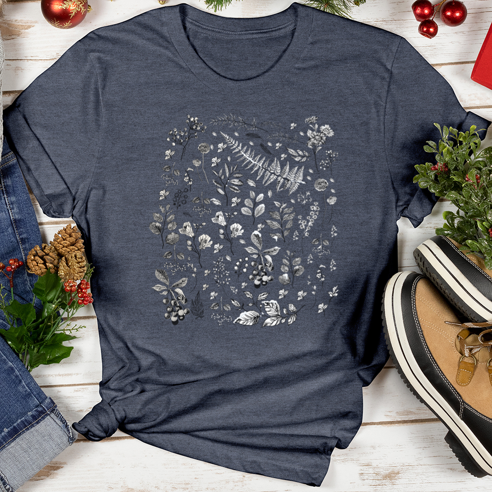 Frosty Botanical Garden Softstyle Tee