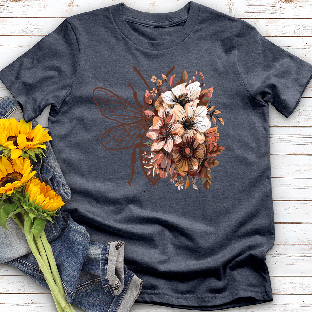 Bee Floral Softstyle Tee