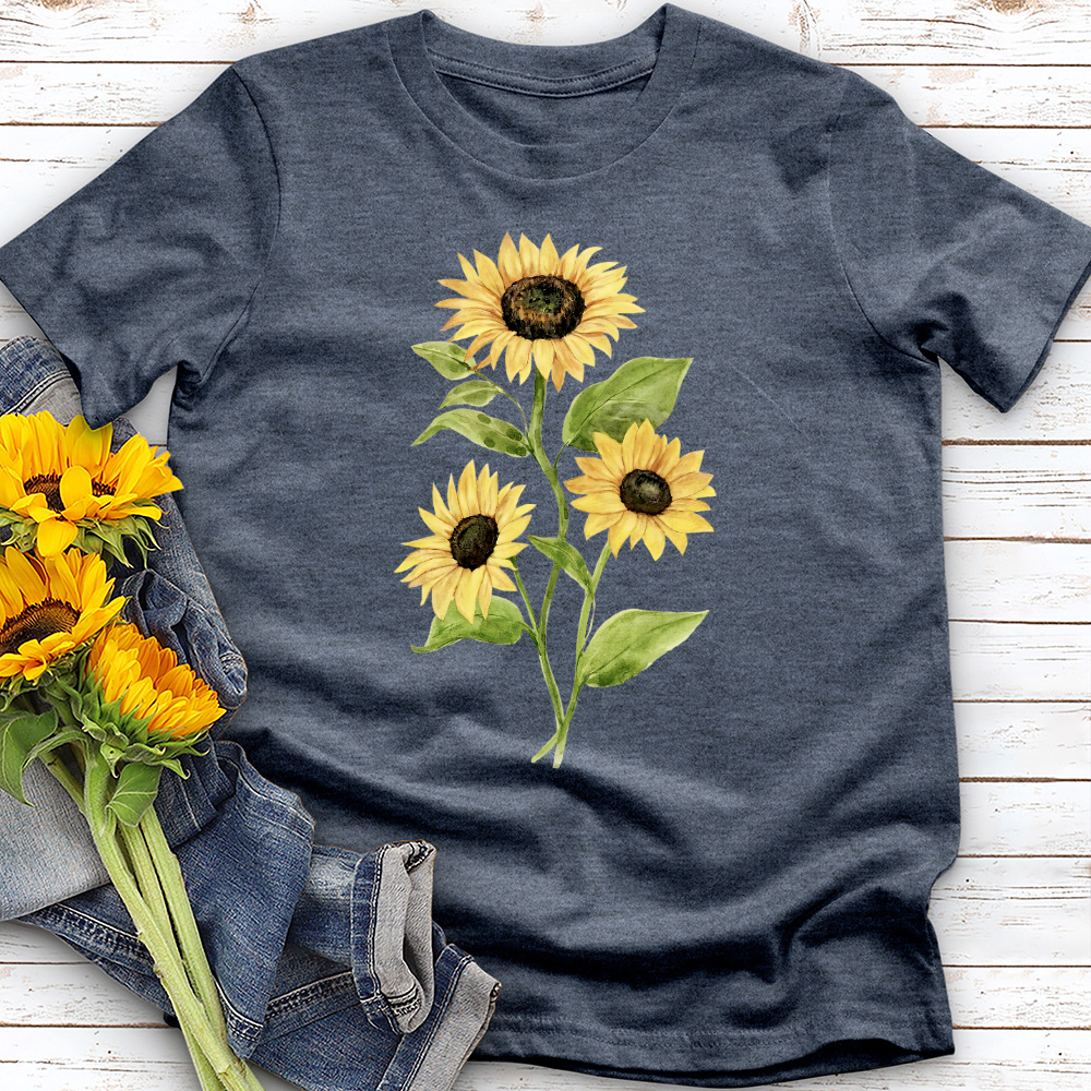 Sunflower Trio Design Tee
