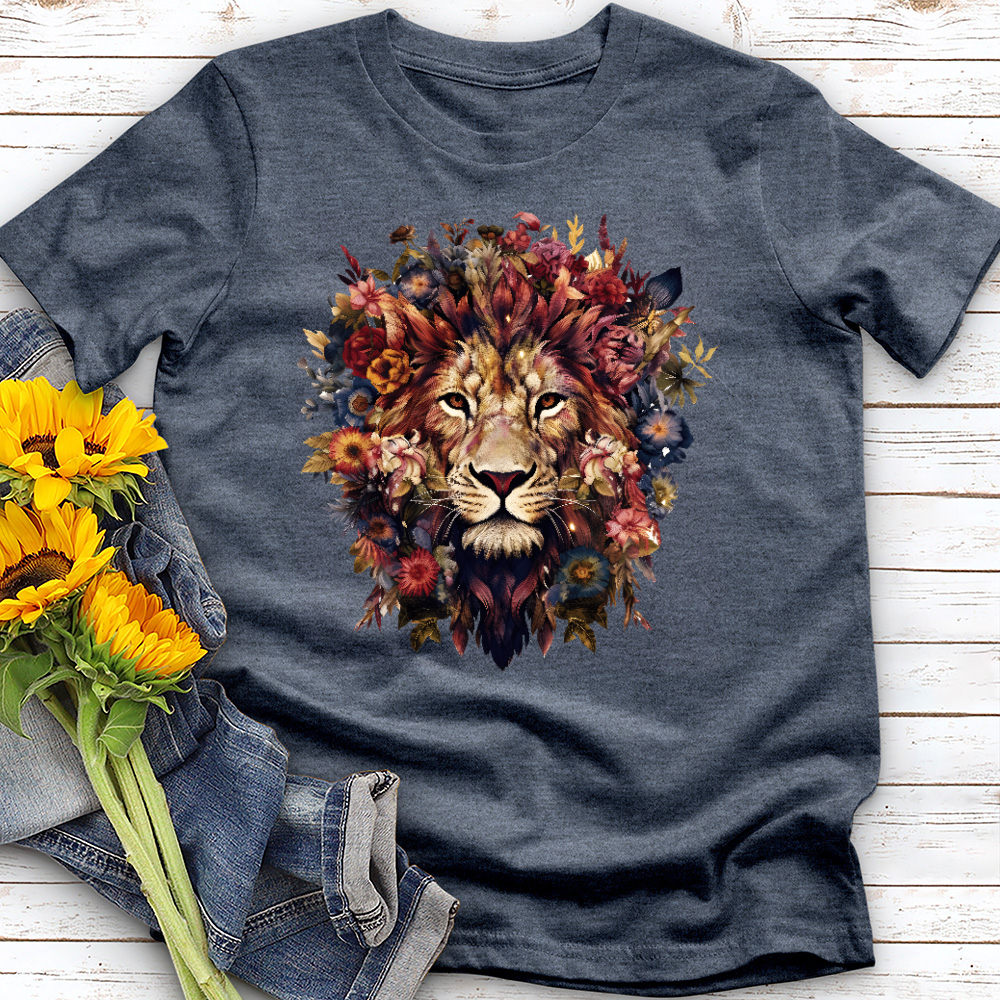 Floral Lion's Mane Tee