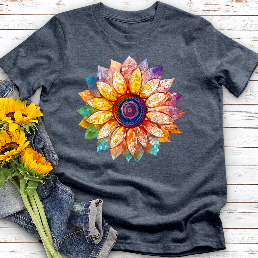 Colorful Sunflower Tee