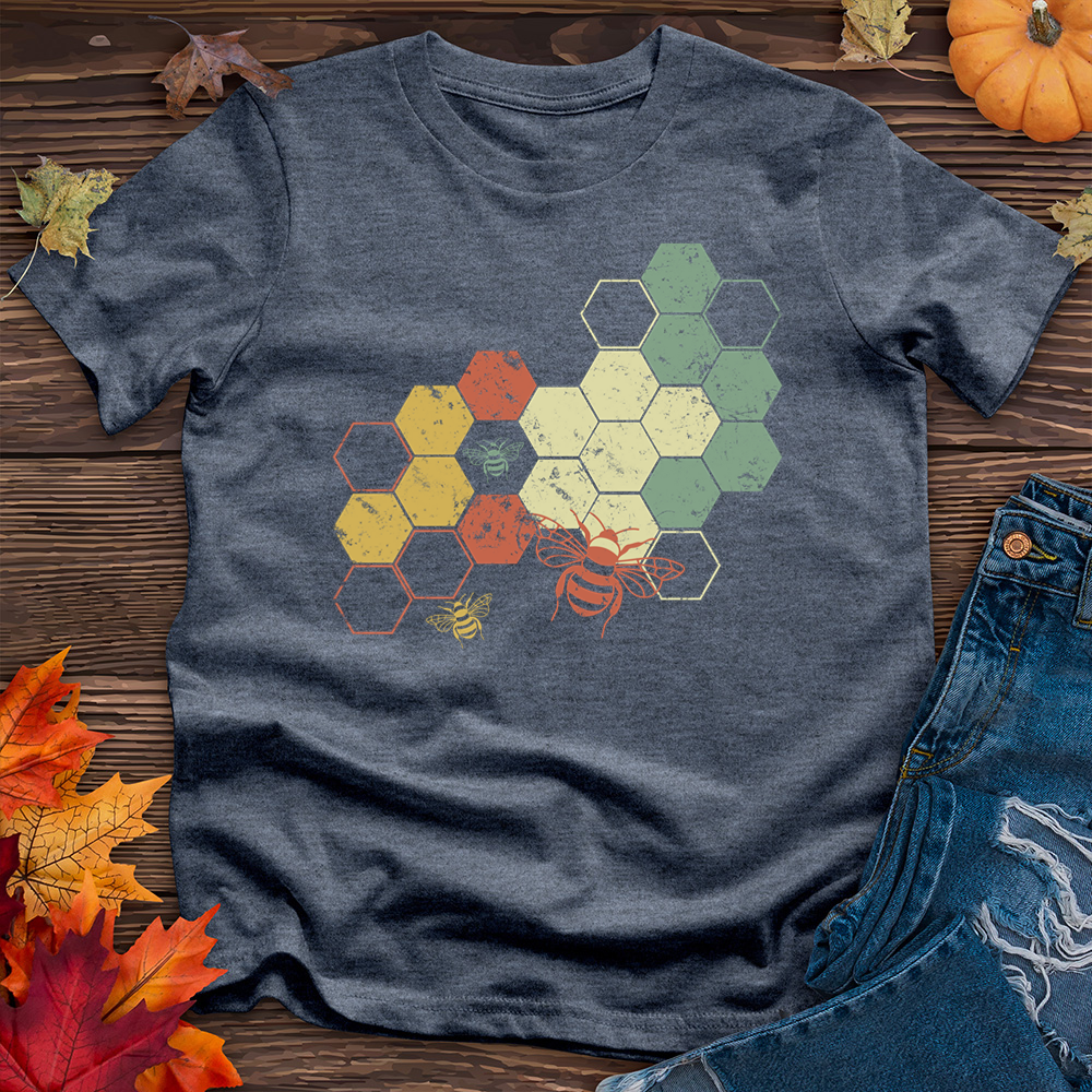 Rainbow Honeycomb Tee