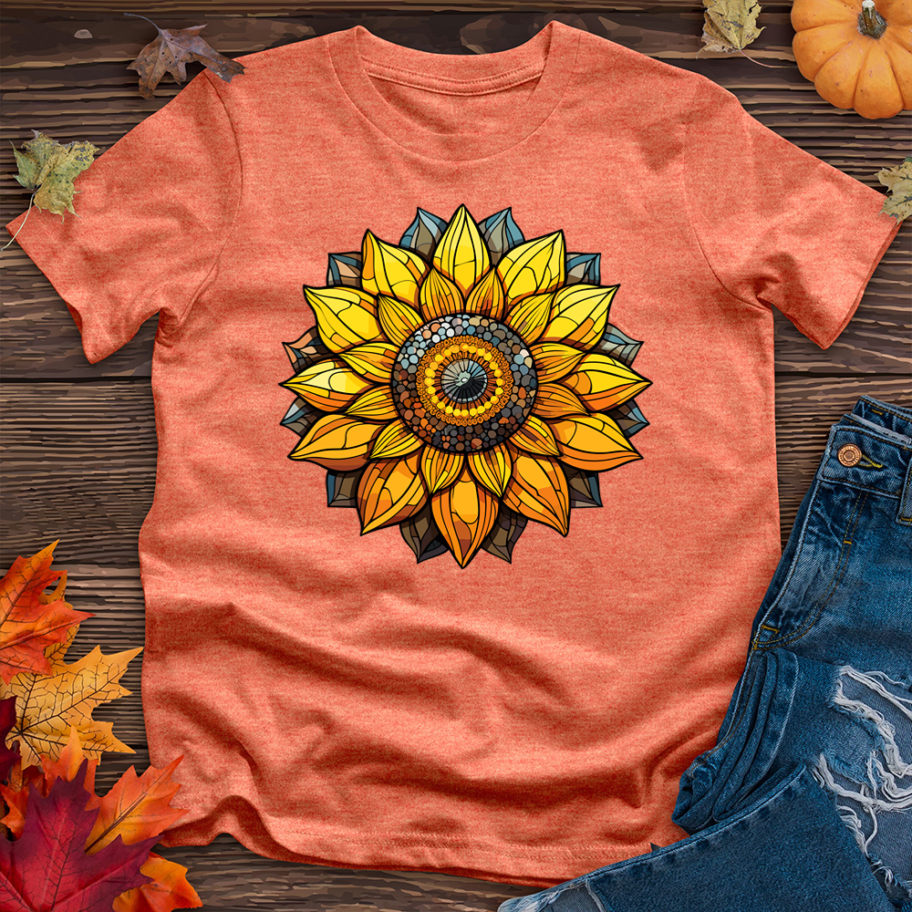 Vibrant Tile Sunflower Tee