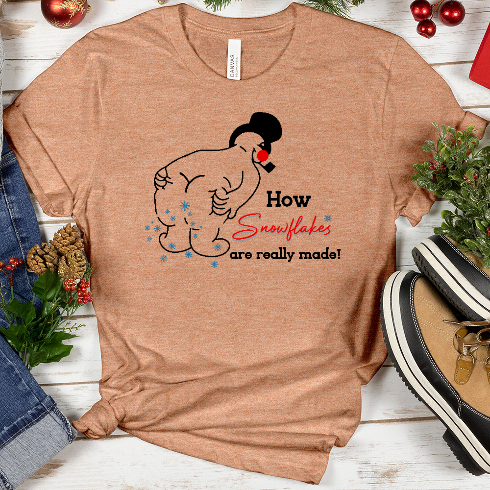 How Snowflakes Are Made Tee