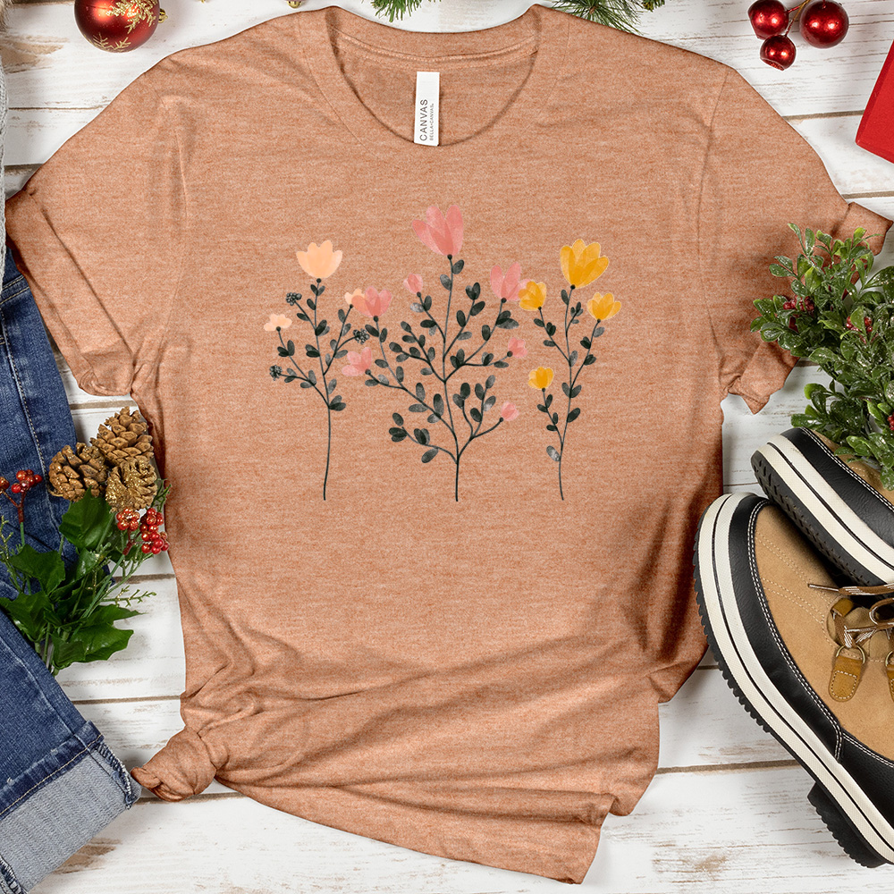 Pastel Flowers Tee