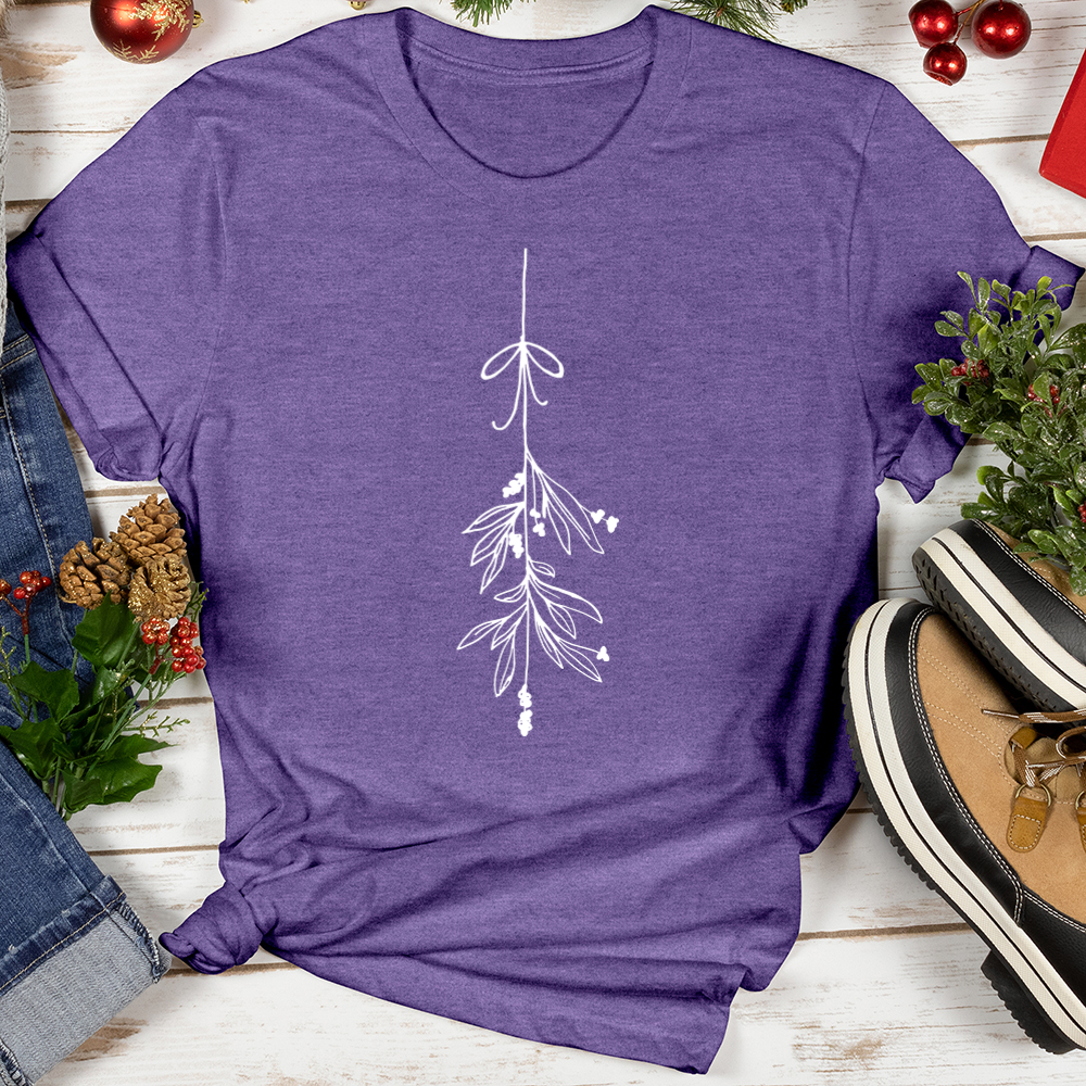 Artistic Mistletoe Softstyle Tee