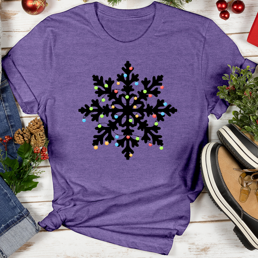 Snowflake Lights Softstyle Tee