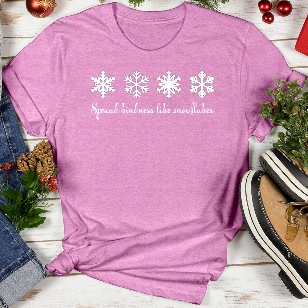 Spread Kindness Like Snowflakes Softstyle Tee