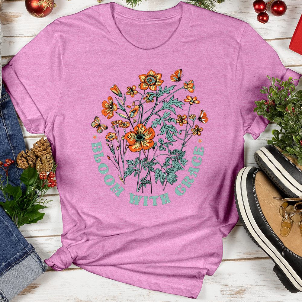 Bloom with Grace Softstyle Tee