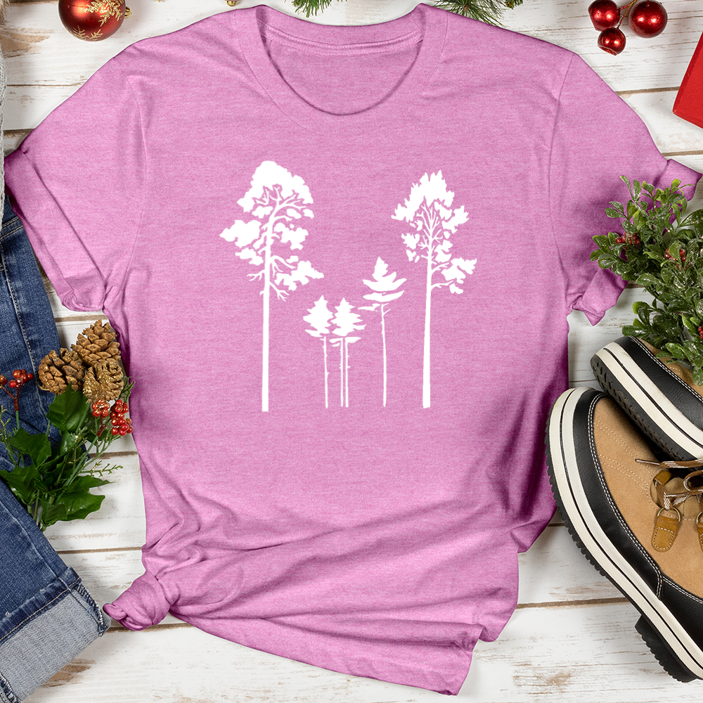 Rocky Mountain Trees Softstyle Tee