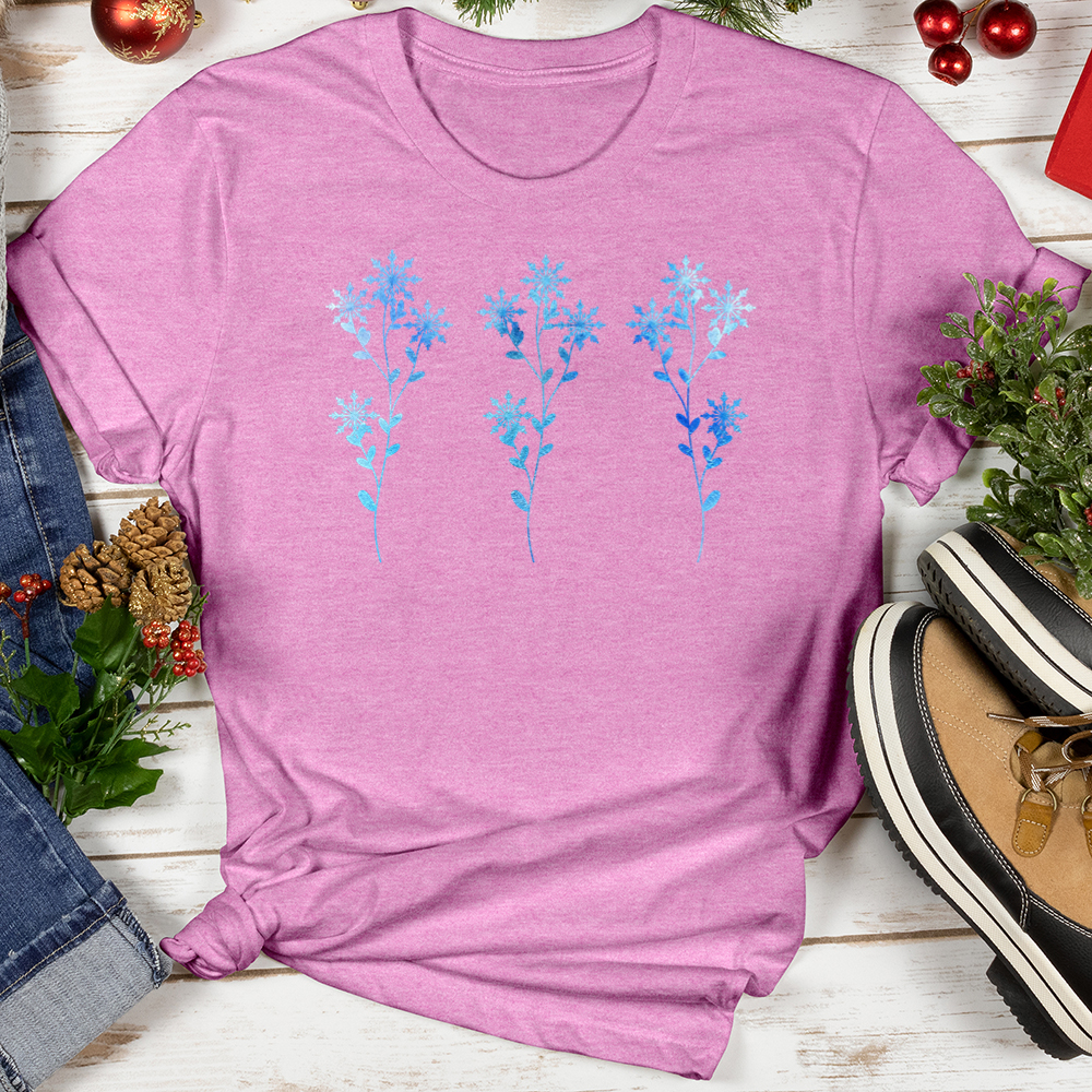 Snow Flowers Softstyle Tee