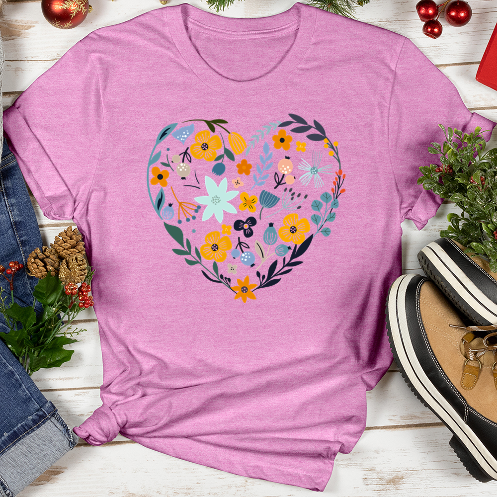 Floral Love Softstyle Tee