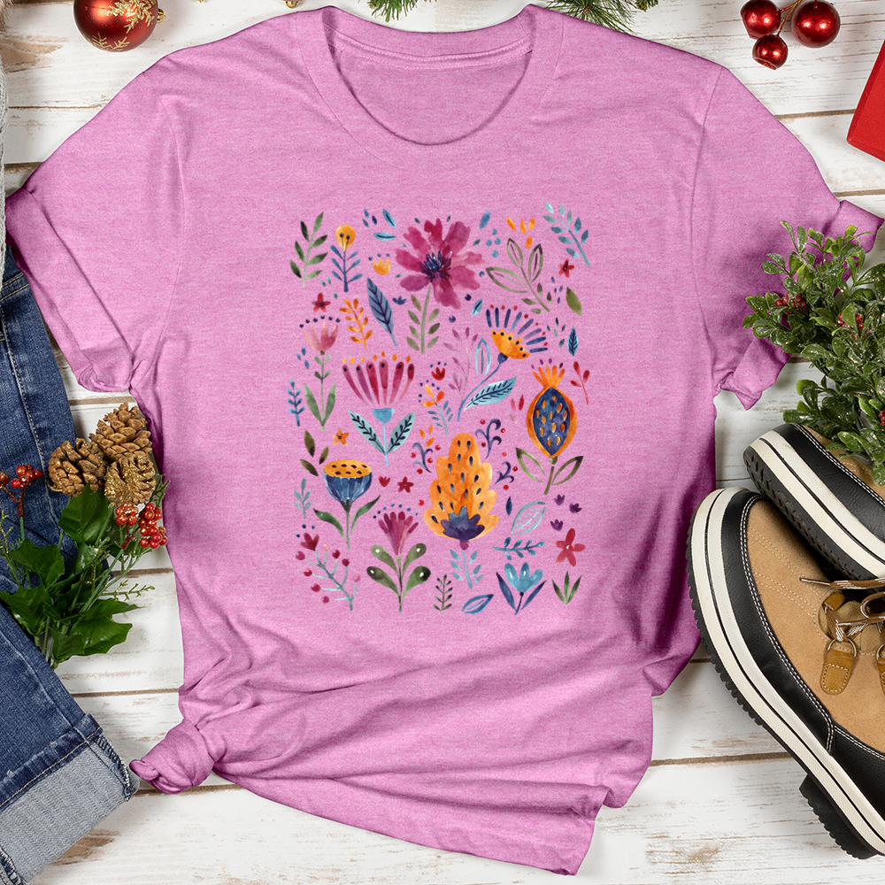Colorful Garden Softstyle Tee