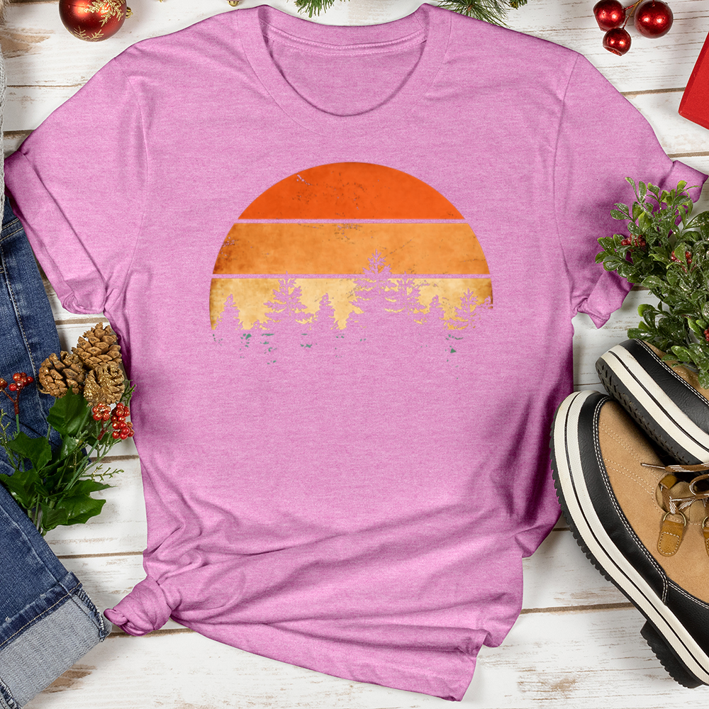 Forest Sunset Softstyle Tee