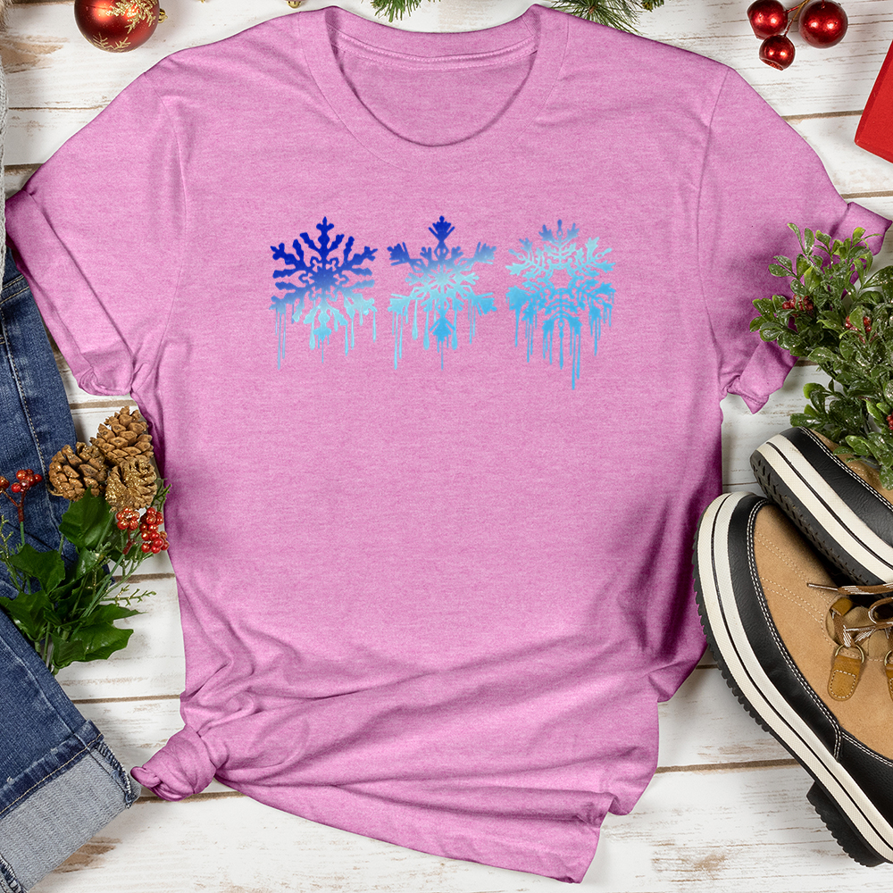 Snowflake Drip Softstyle Tee