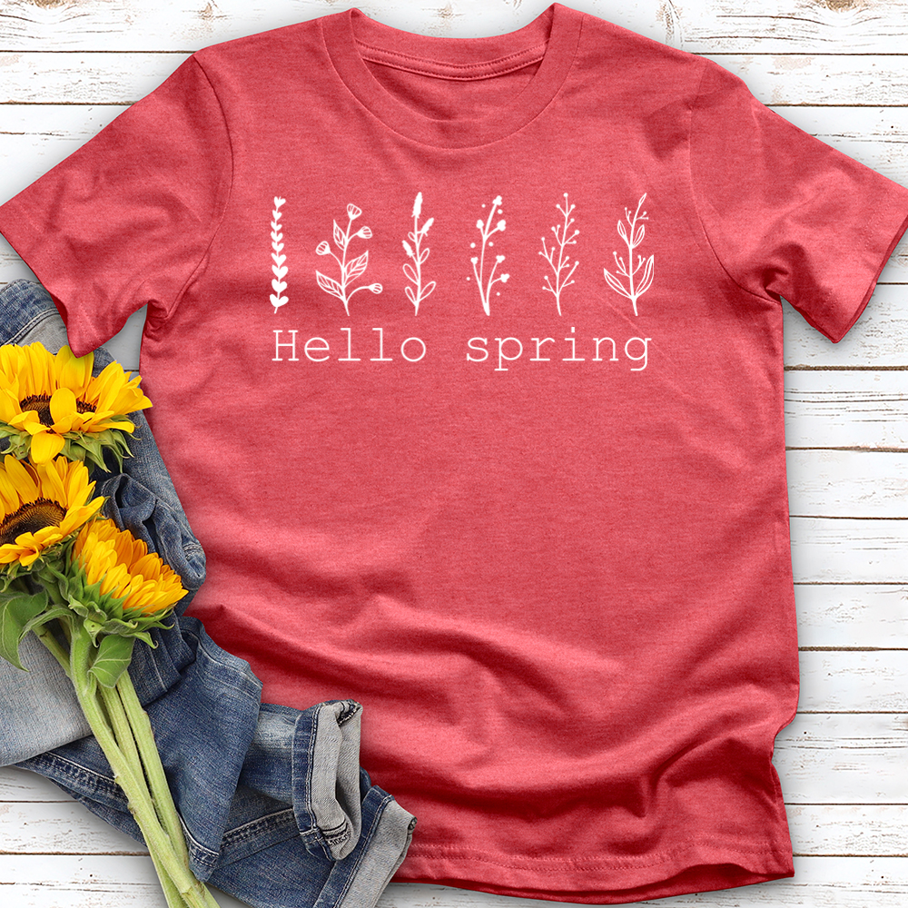 Hello spring Softstyle Tee